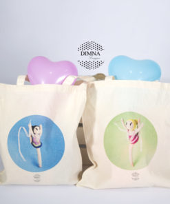 tote bag bailarinas diseñada por dimnadesigns.com