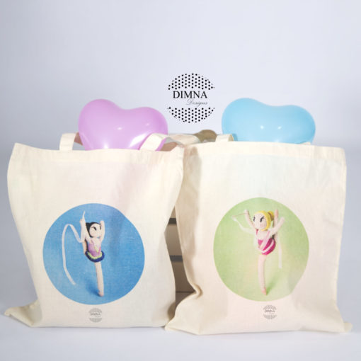 tote bag bailarinas diseñada por dimnadesigns.com