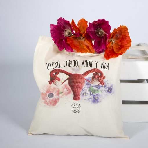 tote bag diseño exclusivo ganchillo artesanal-fotografía DimnaDesigns