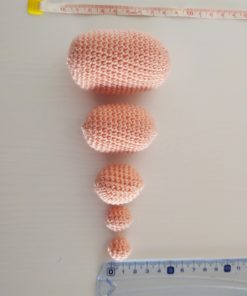 lactancia tamaño del estómago del bebé de ganchillo realizado por dimnadesigns.com